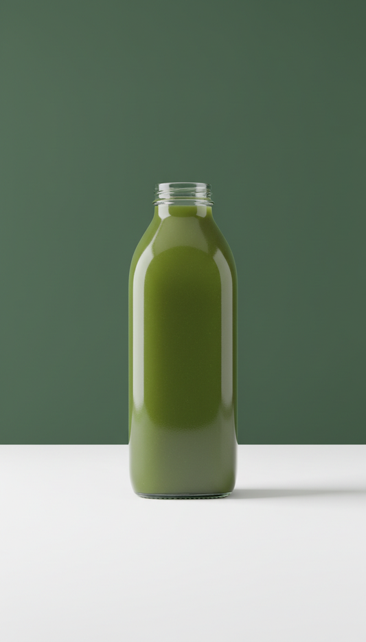 Cold-Pressed Green Juice Bottle